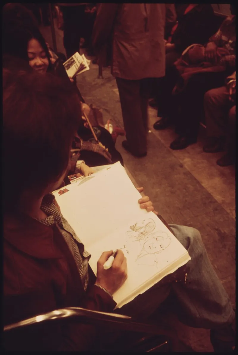 Thirty Days, One Sketchbook, and the Strangers of the 52 Bus